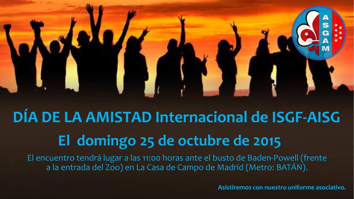 DÍA DE LA AMISTAD Internacional de ISGF-AISG 2015